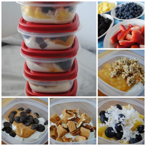 Yogurt Snack Recipes, Greek Yogurt Snacks, Oikos Greek Yogurt, Yogurt Snacks, Greek Yogurt Flavors, Meal Prep Snacks, Yogurt Breakfast, Snack Prep, Greek Yogurt Recipes