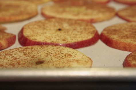 Dried Apple Slices, Baked Apple Chips, Cinnamon Apple Chips Baked, Oven Baked Apple, Baked Apple Dessert, Cinnamon Apple Chips, Apple Chips Baked, Apple Chips, Baked Apple