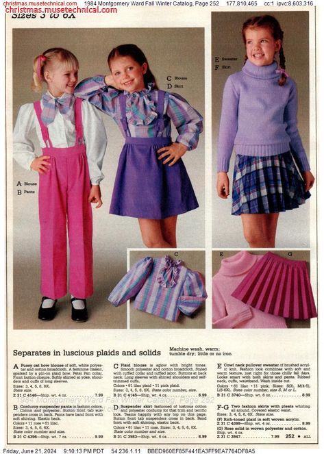 1980s Catalog, 1980 Catalog, 19s Fashion, 80s Fashion Kids, 1980s Sears Catalog, 1986 Sears Catalog, 80s Sears Catalog Women, 1980s Outfits, 1985 Sears Spring Summer Catalog