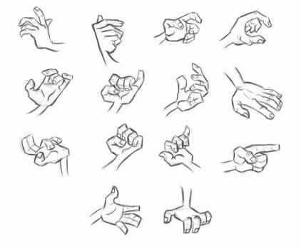 Hands Study, Illustration Expressions, Character Anatomy, Hand Cartoon, Cartoon Hands, Hands Tutorial, Archive Library, Character Reference Sheet, Cartoon Drawings Of People