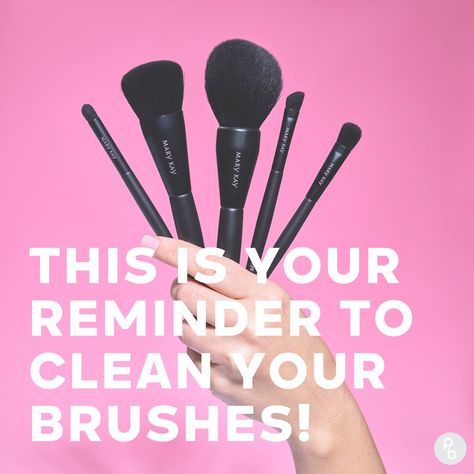 🌟 Friendly Reminder: It’s Brush Cleaning Day! 🌟 Hey beauty enthusiasts! Just popping in with a little nudge to give your makeup brushes some TLC today. Keeping your brushes clean not only helps them perform better but also keeps your skin happy by reducing the chance of irritation and breakouts. 🌸✨ Why not make it easy with Mary Kay Brush Cleaner? It’s perfect for a quick clean between applications: 1. Spray the cleaner directly onto the brush hairs. 2. Gently wipe the brush on a clean tis... Mary Kay Brush Cleaner, Mary Kay Brushes, Mary Kay Marketing, Mary Kay Business, Brush Cleaning, Cleaning Day, Online Job, Facebook Post, Friendly Reminder