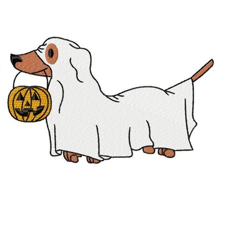 Arte Dachshund, Dog Ghost, Ghost Embroidery, Halloween Wallpaper Iphone Backgrounds, Ghost Drawing, Dog Embroidery Designs, Dog Animation, Halloween Wallpaper Cute, Halloween Embroidery Designs