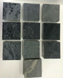 soapstone samples - soapstone counter top in the bathroom! Soapstone Tile, Soapstone Kitchen, Soapstone Counters, Kitchen Remodel Countertops, Outdoor Kitchen Countertops, Soapstone Countertops, Tile Countertops, Granite Countertops Kitchen, Countertop Materials