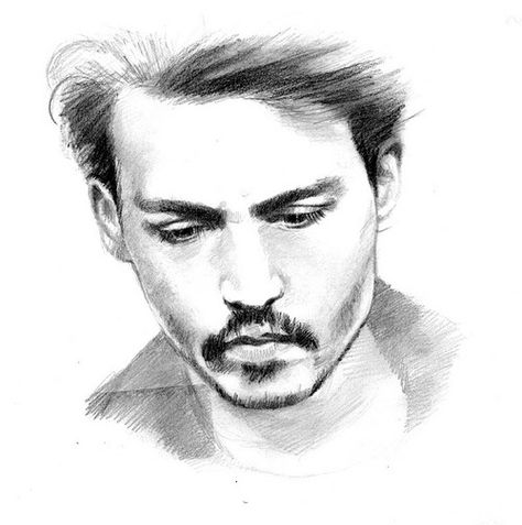 very nice xxxx Johnny Depp Gifs, Jack Sparrow Drawing, Johnny Depp Characters, Johnny Depp Fans, Johnny Depp Pictures, Pencil Sketch Images, Arte Van Gogh, Celebrity Drawings, Portrait Sketches