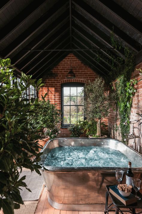 Atelier Rose: A place where memories are made. - William Holland Copper Bath, House Goals, Dream House Decor, Indoor Pool, House Inspo, Dream Home Design, Home Fashion, House Inspiration, My Dream Home