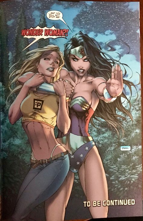 Wonder Woman and Kara by Michael Turner and Peter Steigerwald 2004 Superman Batman Apocalypse, Superman X, Frank Cho, Michael Turner, Wonder Woman Art, Superhero Villains, Univers Dc, Scott Campbell, Comics Girl