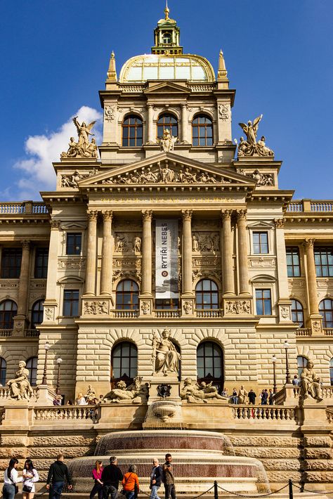 National Museum, New Town, Prague, Bohemia, Czechia National Museum Prague, Kingdom Of Bohemia, Building Permit, Wall Paintings, National Theatre, 2025 Vision, New Town, National Museum, Interior Art