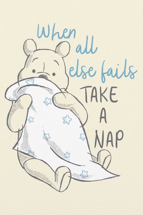 Pooh | Take a Nap Quote Card
This cute graphic features Disney's Winnie the Pooh and the quote, "When all else fails, take a nap." Nap Quotes, Disney Cases, Winnie The Pooh Pictures, Pun Meme, Disney Phone Cases, Cute Winnie The Pooh, Winnie The Pooh Quotes, Winnie The Pooh Friends, Pooh Quotes