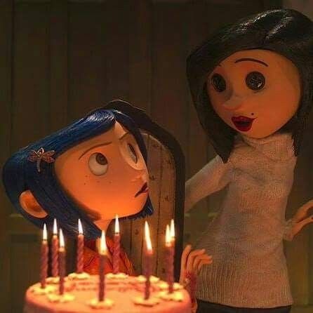 Coraline Jones and Other Mother (Coraline) Mud Pies, Home Cartoon, Other Mother, Poison Oak, Coraline, We Heart It, Lost, Candles, Dolls