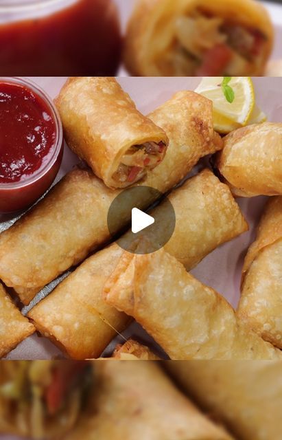 Food Fusion on Instagram: "Here is another Pre-prep recipe for Ramzan: Vegetable & Cheese Spring Rolls. Dive into the world of indulgence with this recipe of Spring Rolls, made with the magic touch of Olper's Cheese. A tasty snack time delight that's both crunchy and irresistibly cheesy. #OlpersCheese #1Glass1Slice #ToastKaNayaFriend #BreakfastKiJaan #FoodFusion #RamzanSpecial #easyramadanrecipes ngredients: -Cooking oil 2-3 tbs -Lehsan (Garlic) sliced 6 cloves -Chilli garlic sauce 2 tbs -Band gobhi (Cabbage) shredded 2 Cups -Shimla mirch (Capsicum) julienne 1 Cup -Gajar (Carrots) julienne 1 Cup -Pyaz (Onion) sliced 1 large -Hari mirch (Green chilli) crushed ½ tbs -Lal mirch (Red chilli) crushed ½ tsp -Himalayan pink salt 1 tsp or to taste -Kali mirch (Black pepper) crushed 1 tsp -Suga Cheese Spring Rolls, Easy Ramadan Recipes, Lal Mirch, Vegetable Spring Rolls, Food Fusion, Spring Roll Recipe, Green Chilli, Pink Salt, Red Chilli