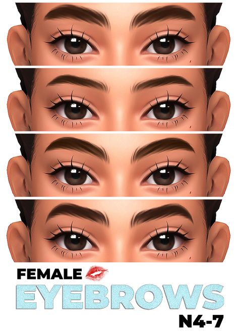 Sims 4 Men’s Cc Maxis Match, Cc Eyebrows, Sims Makeup, Sims 4 Cc Eyes, The Sims 4 Skin, Sims 4 Cas Mods, Sims Packs, Pelo Sims, Skin Details