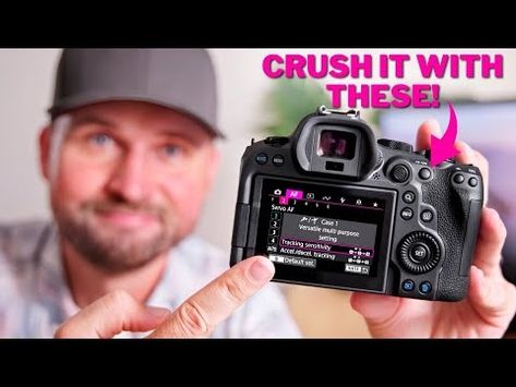 Canon R6 Mark II | The SETTINGS You NEED To KNOW! - YouTube Canon 6d Mark Ii Cheat Sheet, Canon R6 Mark Ii Settings, Canon Eos R6 Mark Ii, Canon R6 Mark Ii, Canon R6, Cannon Camera, Photographer Tips, Canon 5d Mark Iv, Canon 6d