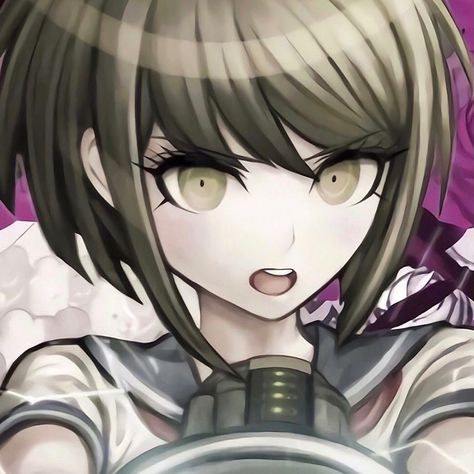 Danganronpa Komaru, Komaru Naegi Icon, Komaru Naegi, Danganronpa, Hair, Anime