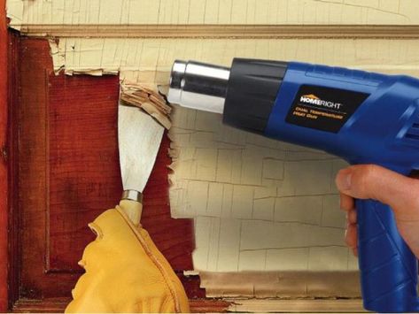 Removing Paint From Wood, How To Remove Paint, Home Depot Paint, Removing Paint, Putty Knife, Remove Paint, Power Sander, Electric Sander, Stripping Paint