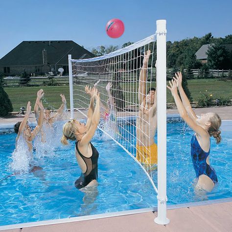 If you are a summer sports lover, who likes to play volleyball with friends and enjoy the heat in the pool while building up your stamina and relaxing your vacation in the best of the environment. Swimming pool volleyball is the best solution for all those recreational activities which you can enjoy. But before you... The post Everything you must know about buying the best swimming pool volleyball net appeared first on Blog Town Hub. Volleyball With Friends, Best Pool Toys, Pool Volleyball Net, Volleyball Birthday Party, Pool Volleyball, Aqua Fresca, Swimming Pool Games, Basketball Court Backyard, Backyard Basketball