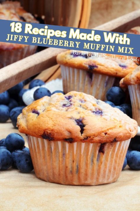 Jiffy Blueberry Muffin Mix recipes are a great way to enjoy blueberries. From classic muffins to unique desserts, these recipes are perfect anytime. Blueberry Muffin Mix Recipes, Recipe Blueberry Muffins, Blueberry Streusel Coffee Cake, Blueberry Muffin Bread Recipe, Muffin Mix Recipes, Blueberry Muffins With Streusel Topping, Muffin Mix Recipe, Pancake Mix Muffins, Jiffy Mix Recipes