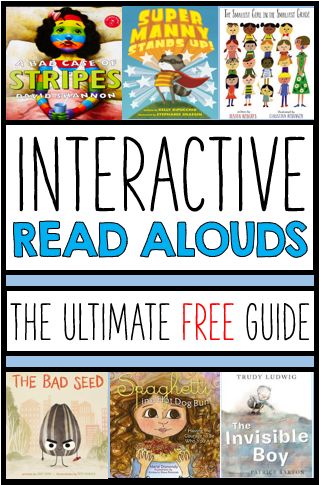 Interactive Read Aloud Kindergarten, Read Aloud Lesson Plans, Kindergarten Read Alouds And Activities, Read Alouds With Activities, Read Alouds Kindergarten, Interactive Reading Activities, Burlap Classroom, Jan Richardson, Interactive Read Aloud Lessons