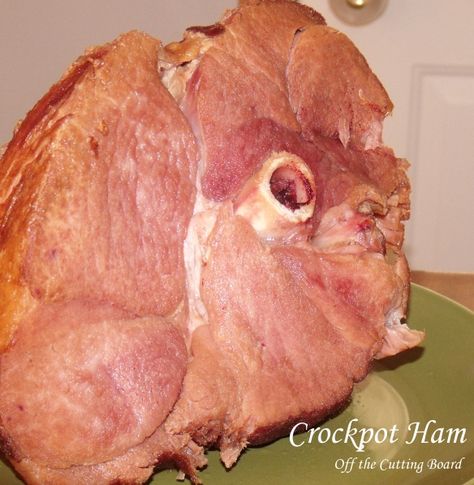 Cooking Ham In Crockpot, Ham Recipes Crockpot, Slow Cooker Ham Recipes, Crockpot Ham, Slow Cooker Ham, Pork Ham, How To Cook Ham, Crockpot Dishes, Baked Ham