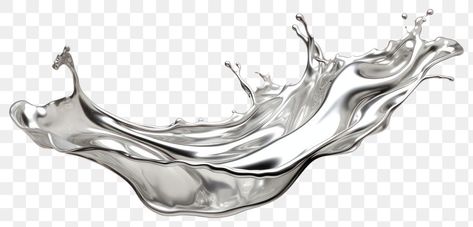 Silver liquid splash abstract art contemporary. | free image by rawpixel.com / Sasi Liquid Splash, Shape Background, Liquid Metal, Art Contemporary, Design Silver, Transparent Png, Free Png, Free Image, Free Images