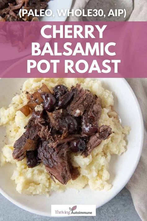 Paleo Pot Roast, Balsamic Pot Roast, Roasted Broccoli Recipe, Freezer Cooking Recipes, Paleo Slow Cooker, Autoimmune Paleo Recipes, Aip Paleo Recipes, Pot Roast Recipe, Freezer Meal Planning