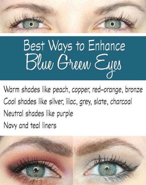 Phyrra shares the best ways to make blue green eyes pop! Find out how to enhance your beautiful eye color. Beautiful Eye Color, Eyeliner Bleu, Grey Green Eyes, Green Eyes Pop, Eyeshadow For Green Eyes, Makeup Cantik, Looks Kylie Jenner, Grey Makeup, Blue Eyes Pop