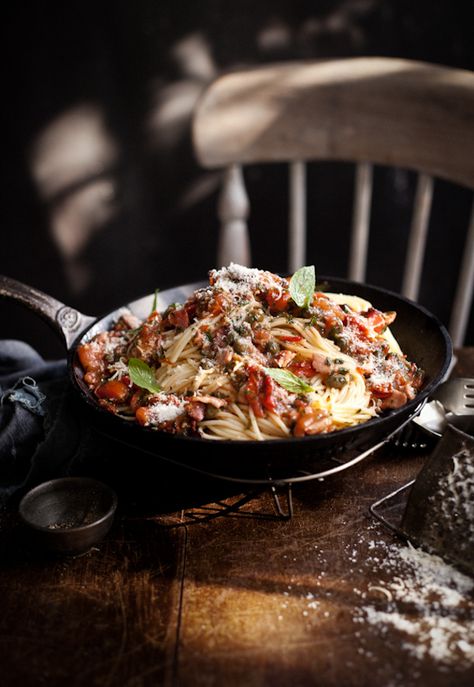 breadandolives: What Katie Ate, Bacon Tomato, Beautiful Food Photography, Food Photography Inspiration, Easy Pasta, Beautiful Food, I Love Food, Savoury Food, Food Photo