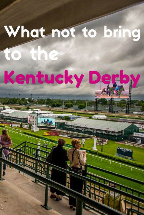 Banned Items at the Kentucky Derby Kentucky Derby 2024, Kentucky Derby Party Outfit, Kentucky Derby Party Games, Kentucky Derby Party Decorations, Kentucky Derby Outfit, Derby Party Decorations, Kentucky Derby Fashion, Derby Attire, Kentucky Oaks