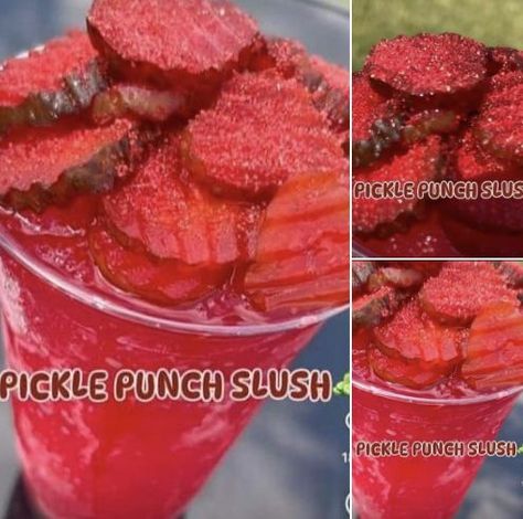 Pickle Slushy Recipe – Tnextrecipes Pickle Slushy Recipe, Pickle Slushie Recipe, Pickle Candy, Snowcone Stand, Kool Aid Flavors, Cottagecore Recipes, Easy Cooking Ideas, Candy Apple Recipe, Smaller Portions