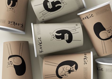 Cafe Branding Design Packaging, Korean Coffee Shop Logo, Coffee Brand Ideas, Coffee Company Branding, Coffe Brands, Coffee Shop Logo Design Brand Identity, Coffee Cup Branding, Cafe Brand Identity, Coffee Shop Brand Identity