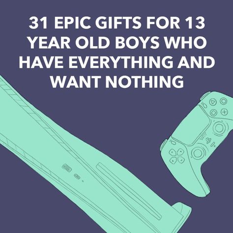 Boys 13th Birthday Ideas, Gifts For 13 Year Boy, 13 Year Boy Birthday Ideas, 13 Year Boy, 13th Birthday Boys, 31 Gifts, Presents For Boys, Fun Hobbies, Birthday Gifts For Boys