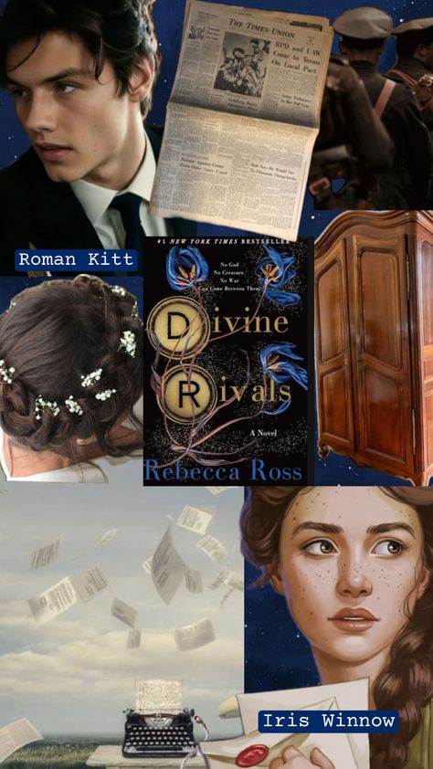 Book Aesthetic Divine Rivals Book, Rebecca Ross, Divine Rivals, Book Inspiration, Love Languages, Book Characters, Book Aesthetic, New York Times, Best Sellers