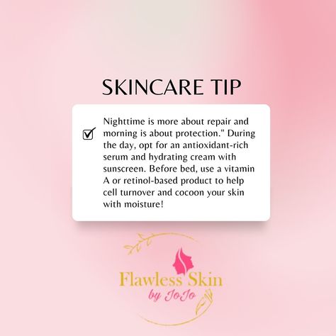 Skincare tip Skin Quotes, Esthetician Quotes, Skincare Facts, Facial Routine Skincare, Beauty Skin Quotes, Esthetician Marketing, Skin Facts, Mary Kay Skin Care, Skin Care Business