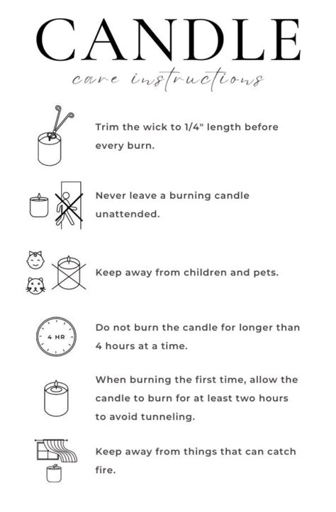 🕯️💙 Candle lovers, take note! Proper care for your candles is essential for their longevity and safety. Remember, a little effort goes a long way in keeping you and your loved ones safe while enjoying the warm glow. #CandleCare Facts About Candles, Candle Safety Tips, How Much Essential Oil To Use In Candles, Candle Marketing, How To Measure Fragrance Oil For Candles, Candle Care Tips, Soy Candle Facts, Candle Care Instructions, Handmade Candles Diy