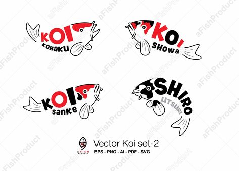 Excited to share the latest addition to my #etsy shop: Vector Koi set2, svg Clipart, Instant Download https://etsy.me/3NnfWJQ #cardmakingstationery #animal #afishproduct https://www.etsy.com/shop/aFishProduct?ref=seller-platform-mcnav Koi Fish Logo, Koi Fish Vector, Shop Vector, Fish Vector, Fish Logo, Cricut Cut Files, Cricut Cut, Koi Fish, Branding Design Logo