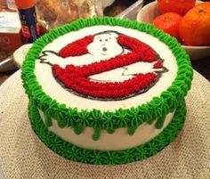 Smore Cake, Ghostbusters Cake, Ghost Busters Birthday Party, Ghostbusters Birthday Party, Stay Puft Marshmallow Man, Ghostbusters Party, Marshmallow Man, Stay Puft, Brownie Cake