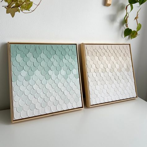 Textured Art - Beige And Jade Theme Colors Paintings - Textured Art-Mottled Textured Art Beige And White Plaster Art Wooden frame przez AnTexturedArt na Etsy Beach Texture Painting, Plaster Canvas Art, Beach Condo Decor, Paint Chip Art, Drywall Art, Wall Art Beige, Condo Decor, Abstract Art Diy, Kids Art Class