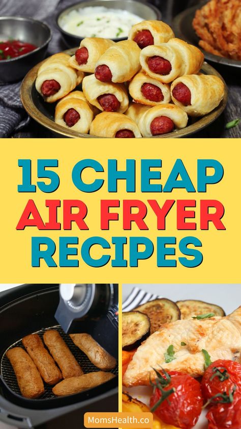 15 Budget-friendly Air Fryer Recipes Basic Air Fryer Recipes, Easy Fast Air Fryer Recipes, Air Fryer Unique Recipes, Recipes Using Air Fryer, Budget Air Fryer Meals, What To Cook In An Air Fryer, Instant Air Fryer Vortex Recipes, Air Fryer Recipes For Two, Things To Cook In Air Fryer