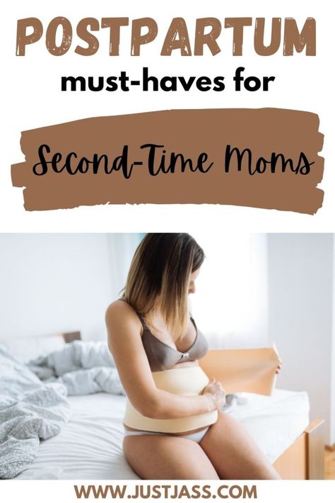 Second Time Mom, Mom Must Haves, Postpartum Must Haves, After Birth, Postpartum Care, After Giving Birth, Giving Birth, Second Baby, Be Prepared