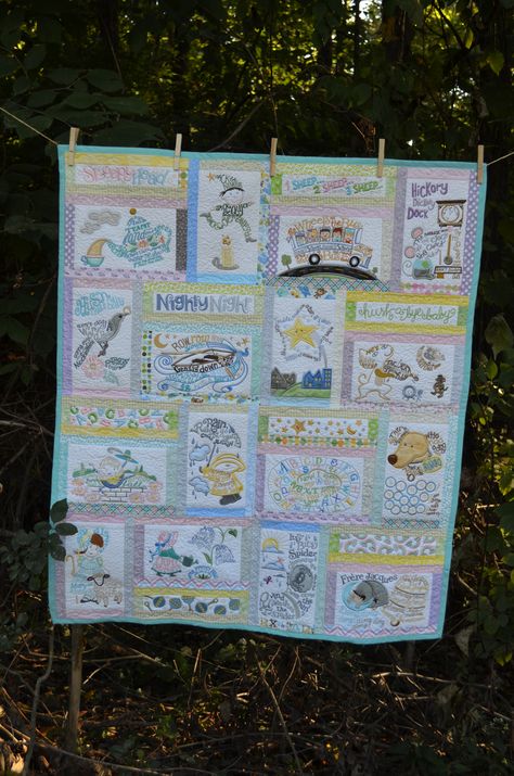 Anita Goodesign, Needle Art, Nursery Rhymes, Quilt Sewing, Baby Quilts, Quilting, Nursery, Embroidery, Sewing