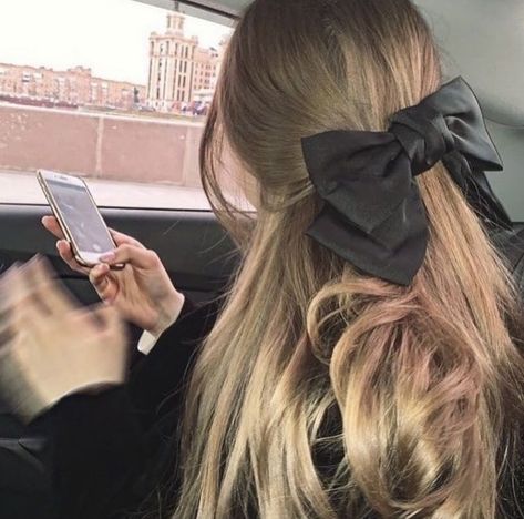 A Car, A Woman, Hair, Black