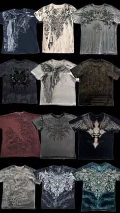 Check out connerstevemartin's Shuffles Affliction Outfits, Bleached Clothing, Metal Outfits, Male Manipulator, Band Clothes, Bae Style, Metal Outfit, Affliction Clothing, Affliction Shirts