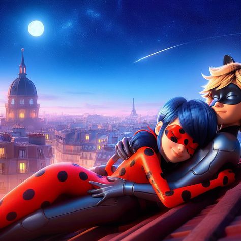 Romantic Comedy Anime, Catnoir And Ladybug, Ladybug And Cat Noir, Pretty Wallpapers Tumblr, Miraculous Ladybug Oc, Miraculous Wallpaper, Miraculous Ladybug Memes, Miraculous Ladybug Wallpaper, Marinette And Adrien