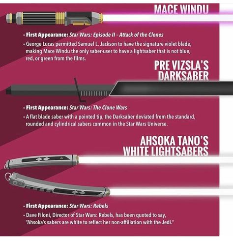 Lightsaber Types, Lightsaber Color Meaning, Lightsaber Forms, Lightsaber Hilts, Lightsaber Colors, Star Wars Timeline, Hangout Ideas, Lightsaber Design, Star Wars Items