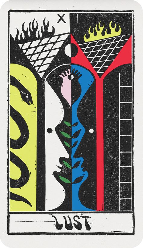 Sophy Hollington tarot cards Tarot Cards For Beginners, Lino Art, Rough Trade, Trade Books, Playing Cards Design, Tarot Major Arcana, Tarot Cards Art, Fairytale Illustration, Art Things