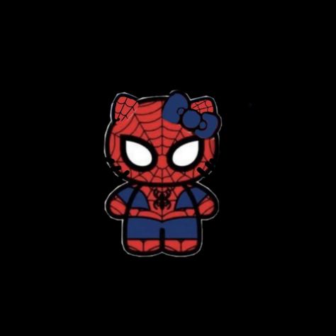 Spider Man Widget, Chibi Spiderman, Kitty Spiderman, Spiderman Comic Art, Spiderman Theme, Hanging Upside Down, Spiderman 3, Man Icon, Spiderman Comic