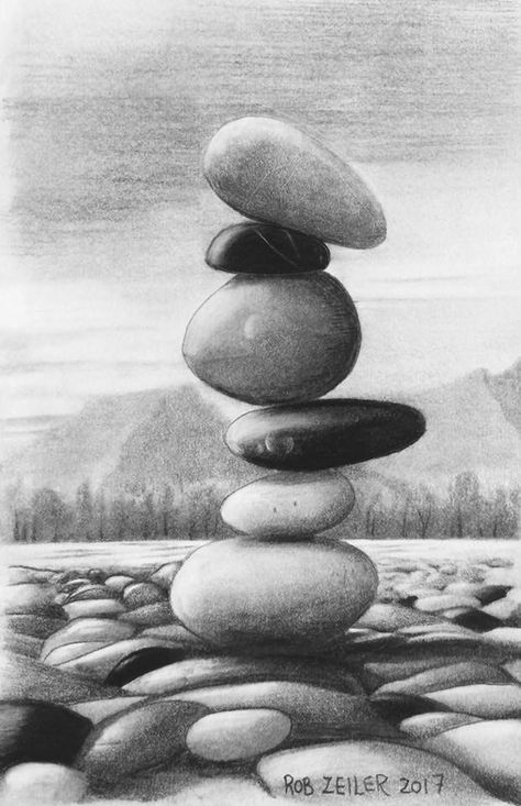 Still Life Sketch, Beautiful Pencil Drawings, Drawing Rocks, Shading Drawing, Nature Art Drawings, Charcoal Sketch, Cool Pencil Drawings, Art Drawings Sketches Pencil, Charcoal Art