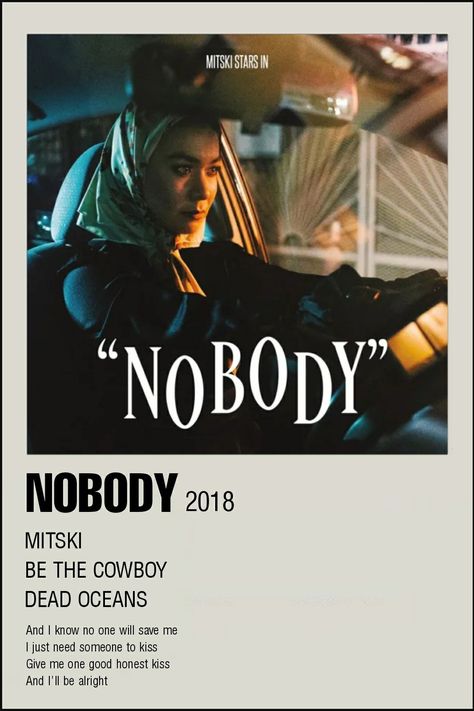 Be The Cowboy Mitski, Be The Cowboy, Music Poster Ideas, Vintage Music Posters, Music Collage, Music Poster Design, Inspirational Songs, Music Recommendations, Movie Poster Wall