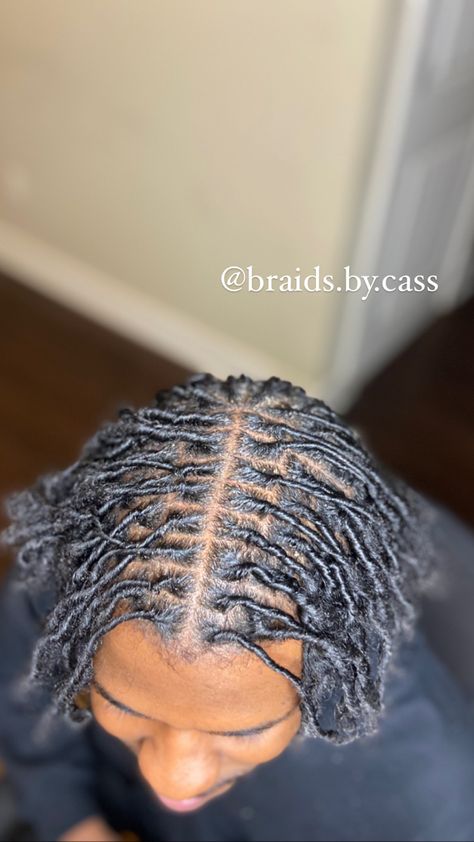 Starter Locs For Men Black Man, Loc Parting Patterns Men, Small Dreads Men, Starter Locs 4b Hair, Small Locs Men, Men Starter Locs, Starter Dreads For Men, Small Starter Locs, Starter Locs Men