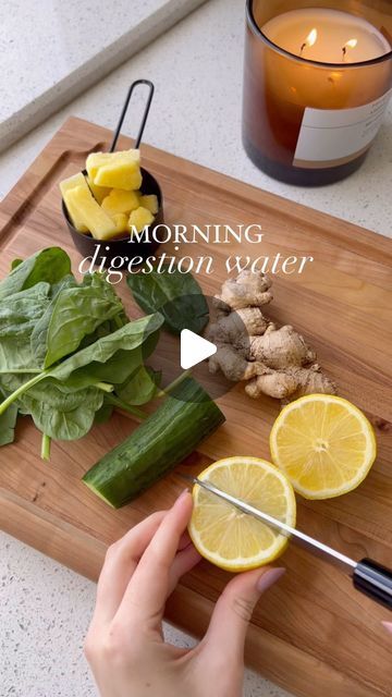 2.1M views · 131K likes | Danielle Brown | vegan recipes on Instagram: "this is a game changer for digestion 💩🥒💦🫚follow @healthygirlkitchen for more healthy recipes! 

What you need:
1 cup spinach 
1 cup cucumber 
1/2 cup pineapple
1 thumb ginger 
1 cup coconut water 
1/2 lemon squeezed 

Blend all in a blender and enjoy the amazing benefits of this morning digestion water 🩷✨

#vegan #digestion #digestion #plantbaseddiet #plantbased #glutenfree #glutenfreerecipes #veganrecipes #vegansofig #healthyfood #healthyeating #healthyrecipes #digestionsupport #guthealthdiet" Danielle Brown, Vegan Plan, Healthy Juicer Recipes, Resep Smoothie, Healthy Plant Based Recipes, Nutrition Food, Plant Based Cookbook, Juicer Recipes, Healthy Juice Recipes