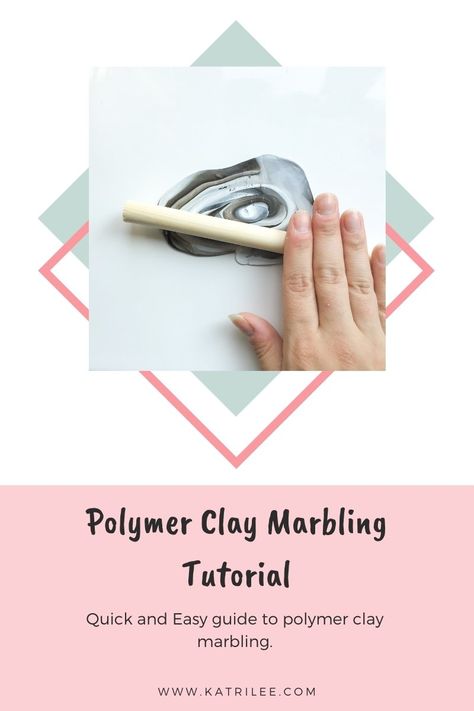 Marble Polymer Clay Earrings Tutorial, Marble Effect Polymer Clay, Polymer Clay Marble Effect, Polymer Clay Earrings Marble, Polymer Clay Marble Earrings, Clay Roller, Marble Clay, Marble Polymer Clay, Marbled Polymer Clay